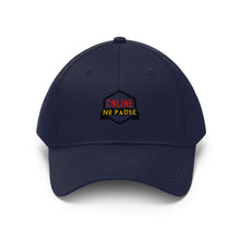 Load image into Gallery viewer, Online No Pause Unisex Twill Hat