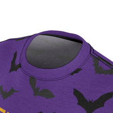 Load image into Gallery viewer, Bats AOP Tee Purple/Gold
