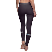 Load image into Gallery viewer, Women's Cut &amp; Sew Casual Leggings Blackbird