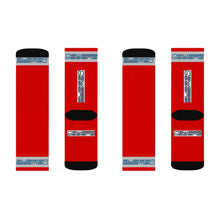 Load image into Gallery viewer, Sublimation Socks by New Designs Red
