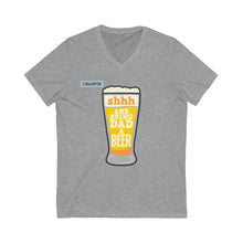 Load image into Gallery viewer, Fathers Day Jersey Short Sleeve V-Neck Tee