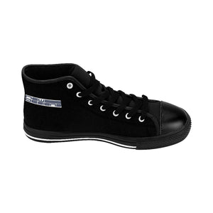(ND) alt.logo -Men's High-top Sneakers Black Rose