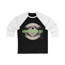 Load image into Gallery viewer, Unisex 3/4 Sleeve Holiday ThanksGiving Tee