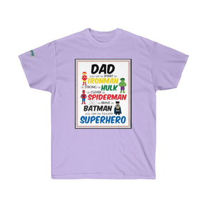Fathers Day Super-Hero Ultra Cotton Tee