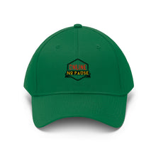 Load image into Gallery viewer, Online No Pause Unisex Twill Hat