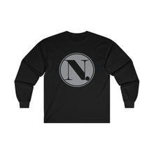 Load image into Gallery viewer, Ultra Cotton Long Sleeve Tee Coin Print Logo