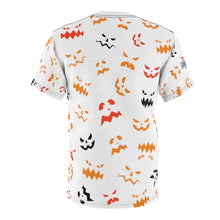 Load image into Gallery viewer, Spooky Pumpkin AOP Tee White