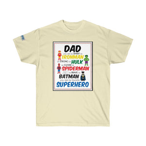 Fathers Day Super-Hero Ultra Cotton Tee