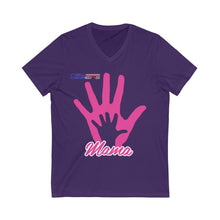 Load image into Gallery viewer, Mothers Hands Unisex Jersey Short Sleeve V-Neck Tee