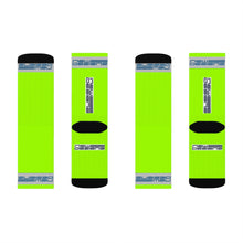 Load image into Gallery viewer, Sublimation Socks by New Designs Neon Green