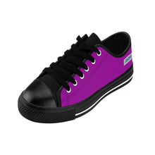 Load image into Gallery viewer, (ND) Plum.alt logo -Women&#39;s Canvas Sneakers