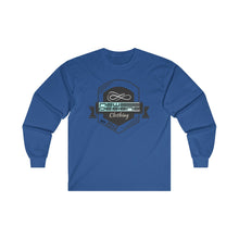 Load image into Gallery viewer, Ultra Cotton Long Sleeve Tee College Print Logo