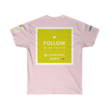 Load image into Gallery viewer, Unisex Ultra Cotton WOW Book/ Follow Back Tweet Tee