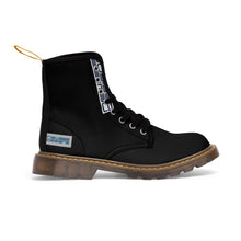 Load image into Gallery viewer, (ND) -Men&#39;s Canvas Boots Stealth Black