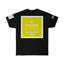 Load image into Gallery viewer, Unisex Ultra Cotton WOW Book/ Follow Back Tweet Tee