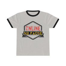 Load image into Gallery viewer, Online No Pause -Unisex Ringer Tee