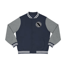 Load image into Gallery viewer, Men's Varsity Jacket (ND) Coin Print Logo