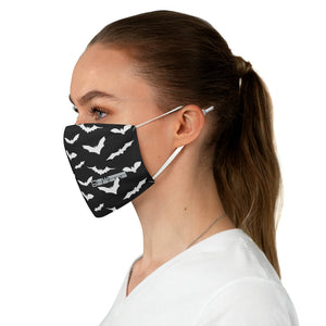 Bats Face Mask Black /White