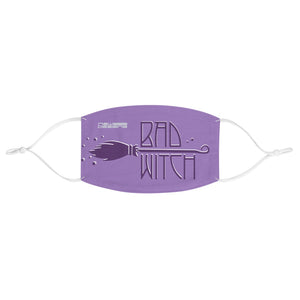 Bad Witch Face Mask purple