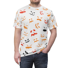 Load image into Gallery viewer, Spooky Pumpkin AOP Tee White