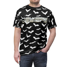 Load image into Gallery viewer, Bats AOP Tee Black/ White