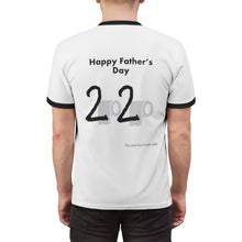 Load image into Gallery viewer, Fathers Day ND Unisex Ringer Tee