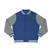 Load image into Gallery viewer, Men's Varsity Jacket (ND) College Print Logo