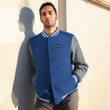 Load image into Gallery viewer, Men's Varsity Jacket (ND) College Print Logo