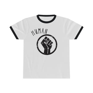 Human Rights Unisex Ringer Tee
