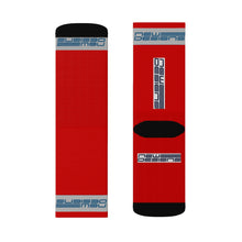 Load image into Gallery viewer, Sublimation Socks by New Designs Red