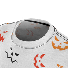 Load image into Gallery viewer, Spooky Pumpkin AOP Tee White