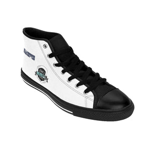 (ND) alt.logo -Men's High-top Sneakers White