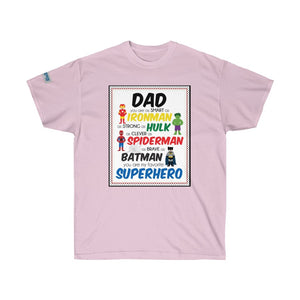Fathers Day Super-Hero Ultra Cotton Tee