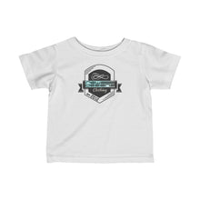 Load image into Gallery viewer, Infant Fine Jersey Tee College Print Logo