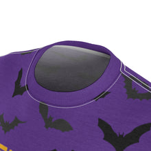 Load image into Gallery viewer, Bats AOP Tee Purple/Gold