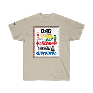 Fathers Day Super-Hero Ultra Cotton Tee