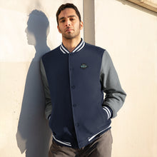 Load image into Gallery viewer, Men's Varsity Jacket (ND) College Print Logo