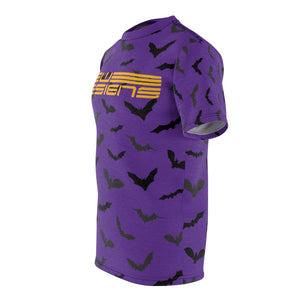 Bats AOP Tee Purple/Gold