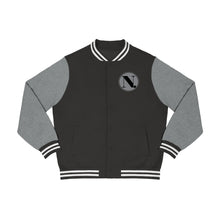Load image into Gallery viewer, Men's Varsity Jacket (ND) Coin Print Logo