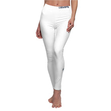 Load image into Gallery viewer, Women's Cut &amp; Sew Casual Leggings Silk White