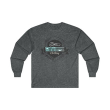 Load image into Gallery viewer, Ultra Cotton Long Sleeve Tee College Print Logo