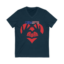 Load image into Gallery viewer, Mothers Heart n' Hand Unisex Jersey Short Sleeve V-Neck Tee