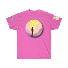 Load image into Gallery viewer, Unisex Ultra Cotton WOW Book/ Follow Back Tweet Tee