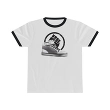 Load image into Gallery viewer, Human Rights MDX Shoe.bk. Ringer Tee