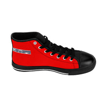 Load image into Gallery viewer, (ND) alt logo -Women&#39;s High-top Sneakers Caliente Red