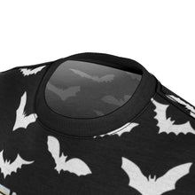 Load image into Gallery viewer, Bats AOP Tee Black/ White