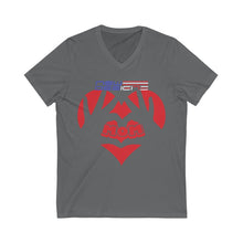 Load image into Gallery viewer, Mothers Heart n' Hand Unisex Jersey Short Sleeve V-Neck Tee