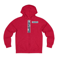 Load image into Gallery viewer, ND Vert. Logo Unisex French Terry Zip Hoodie