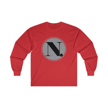 Load image into Gallery viewer, Ultra Cotton Long Sleeve Tee Coin Print Logo