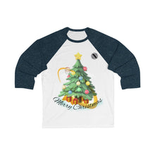 Load image into Gallery viewer, Unisex 3/4 Sleeve Holiday Christmas Tee
